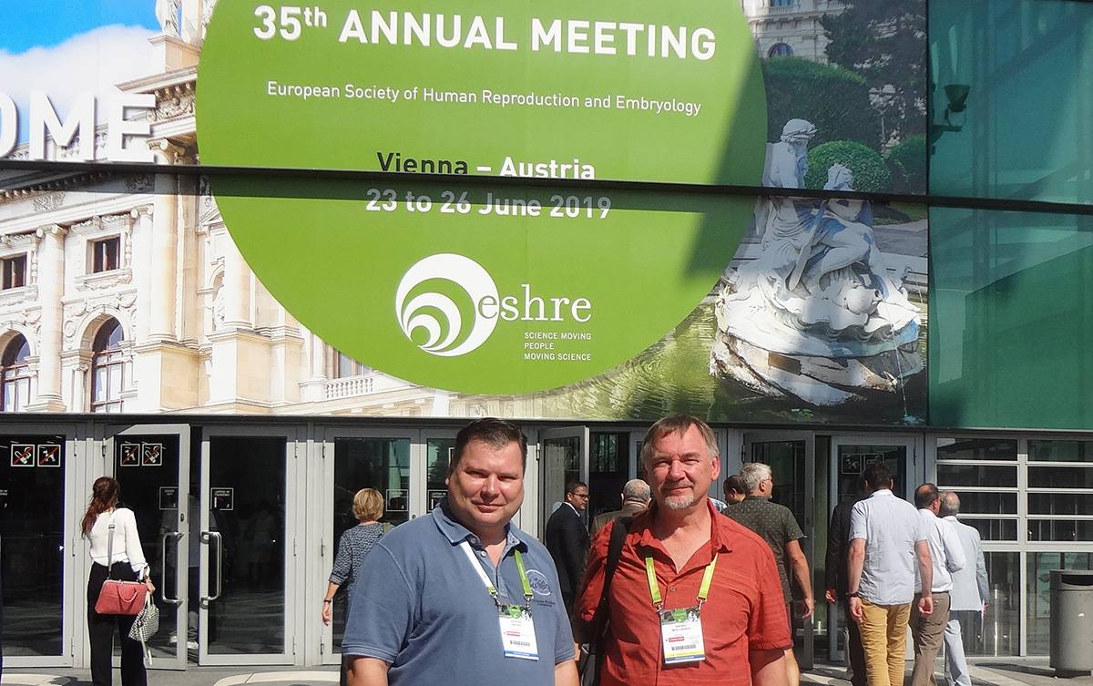Участие БИРЧ в 35-ом научном Конгрессе ESHRE 2019 в Вене